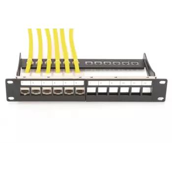 DIGITUS Καλώδιο εγκατάστασης - CAT 7A - S/FTP - AWG 22/1 simplex - 500 m - κίτρινο - B2ca