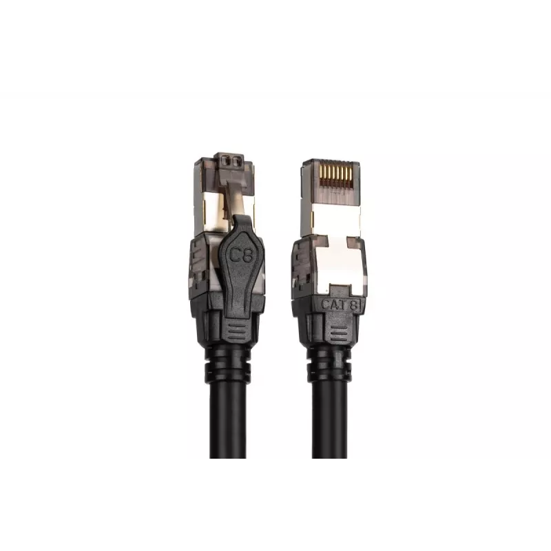 DIGITUS Καλώδιο patch - Κατ. 8.1 - S/FTP - AWG 24/7 - 5m - Μαύρο