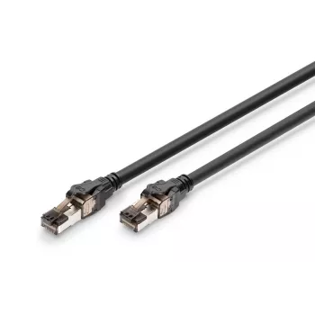 DIGITUS Καλώδιο patch - Cat 8.1 - S/FTP - AWG 24/7 - 2m - Μαύρο