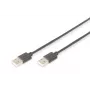 DIGITUS Καλώδιο σύνδεσης USB 2.0 A 1m συμβατό με USB 2.0