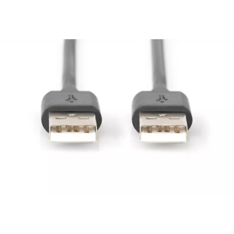 DIGITUS Καλώδιο σύνδεσης USB 2.0 A 1m συμβατό με USB 2.0