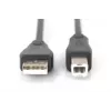 DIGITUS Καλώδιο USB 2.0 Type-A-B M/m 3m συμβατό με USB 2.0