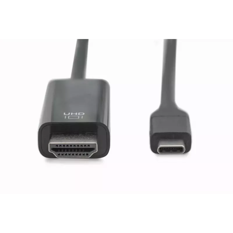 DIGITUS Καλώδιο προσαρμογέα USB Type-C Gen2 σε HDMI-A – 2 m