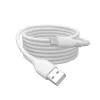 DIGITUS Καλώδιο φόρτισης USB σιλικόνης USB-A - Lightning USB 2.0 12W - 2m λευκό