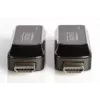 DIGITUS Σετ επέκτασης Mini HDMI, Full HD 50m CAT6/6A/7, τροφοδοσία μέσω καλωδίου Micro-USB, μαύρο