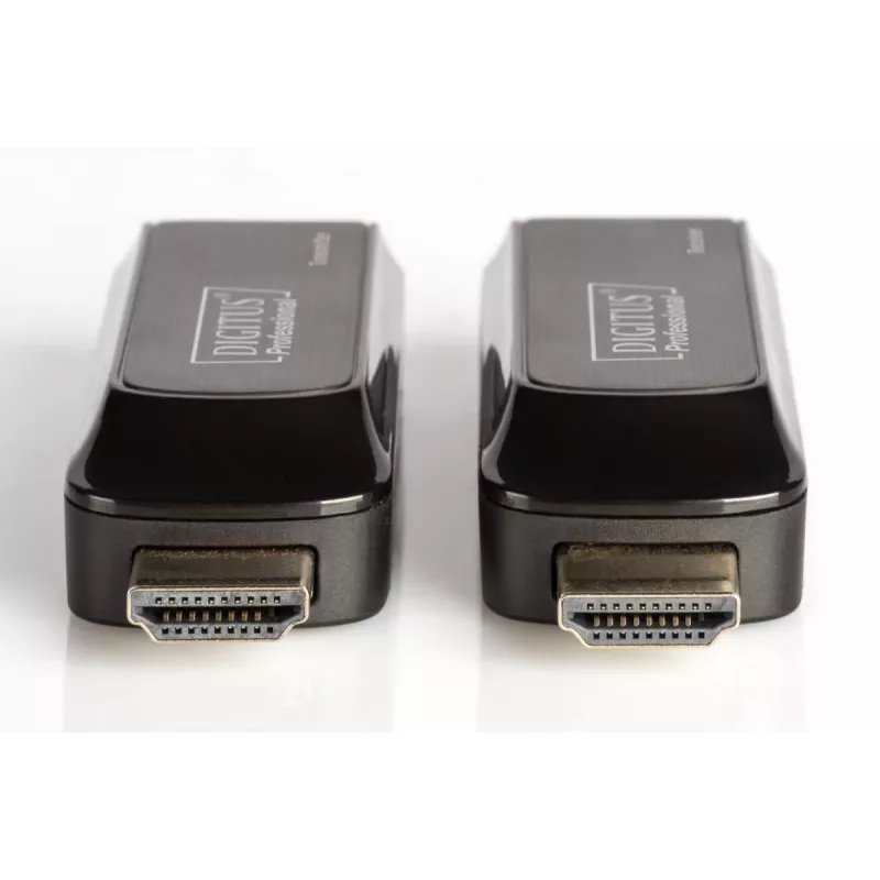 DIGITUS Σετ επέκτασης Mini HDMI, Full HD 50m CAT6/6A/7, τροφοδοσία μέσω καλωδίου Micro-USB, μαύρο