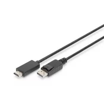 DIGITUS Καλώδιο προσαρμογέα DisplayPort. DP – HDMI Type-A (AK-340303-010-S)