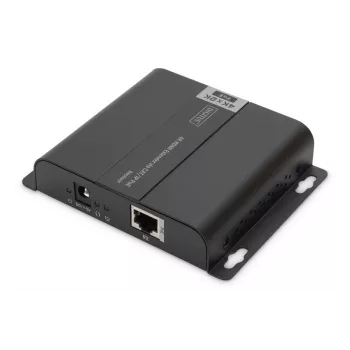 DIGITUS Επέκταση 4K HDMI, μονάδα δέκτη over IP/CAT 5, 6 (120 m), τροφοδοτούμενη με PoE