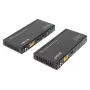 DIGITUS DS-55508 σετ επέκτασης HDMI 4K HDBaseT, 150 m, 4K/60Hz, 18 Gbps, YUV 4:4:4, HDR, PoC, RS-232, IR