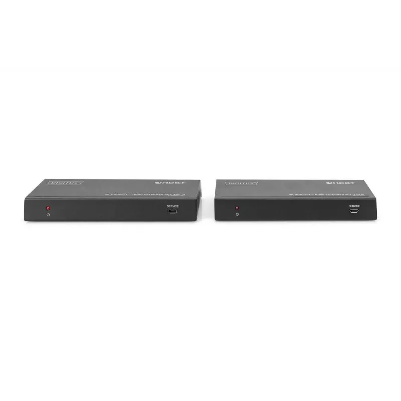 DIGITUS DS-55508 σετ επέκτασης HDMI 4K HDBaseT, 150 m, 4K/60Hz, 18 Gbps, YUV 4:4:4, HDR, PoC, RS-232, IR
