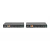 DIGITUS DS-55508 σετ επέκτασης HDMI 4K HDBaseT, 150 m, 4K/60Hz, 18 Gbps, YUV 4:4:4, HDR, PoC, RS-232, IR