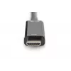 Digitus Προσαρμογέας 4K HDMI HDMI σε DisplayPort 0,2 m HDMI Type-A USB
