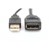Digitus Προσαρμογέας 4K HDMI HDMI σε DisplayPort 0,2 m HDMI Type-A USB