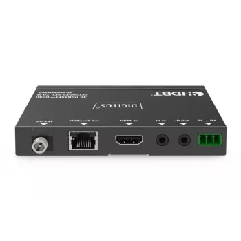 DIGITUS Σετ επέκτασης 4K HDBaseT 70m PoC RS232 IR μαύρο
