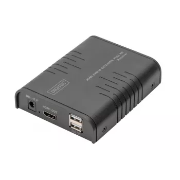 DIGITUS Επέκταση IP KVM, μονάδα δέκτη (RX) για DS-55529