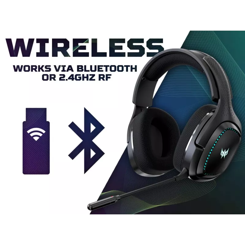 ACER Headset Predator Galea 550 - Στερεοφωνικό - Bluetooth