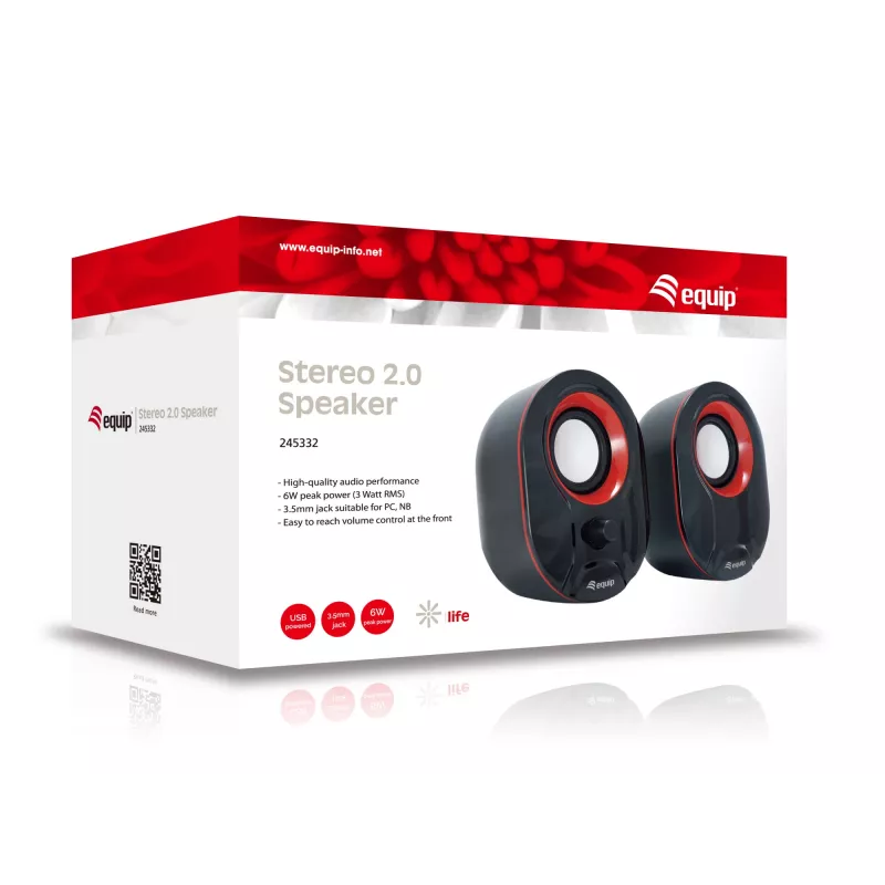 Ηχείο Equip Stereo 2.0, ισχύς 3 W