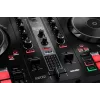 Hercules INPULSE 300 MK2 Vinyl-Scratcher μαύρο, κόκκινο