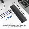 Acer 13-in-1 Type-C Minidock Ενσύρματο USB 3.2 Gen 1 μαύρο
