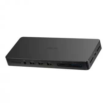 Σταθμός σύνδεσης ASUS DC500 Thunderbolt 4 Triple 4K, 150W PD, 3 οθόνες, 2x HDMI 2.1, 2x USB‑A, 2x USB2.0, RJ‑45, MicroSD