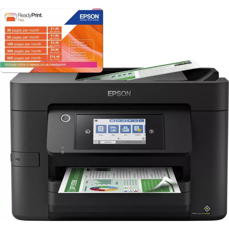Epson WorkForce Pro WF-4820DWF Εκτυπωτής inkjet A4 4800 x 2400 DPI 25 ppm Wi-Fi