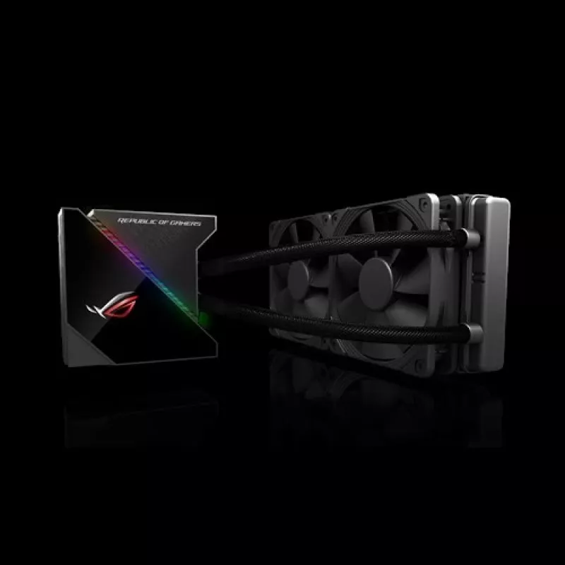 ASUS ROG RYUJIN 240 Επεξεργαστής Υγρόψυξη all-in-one 12 cm Μαύρο 1 τεμ.