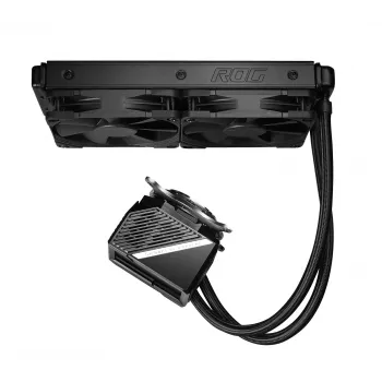 ASUS ROG RYUJIN II 240 Επεξεργαστής Υγρόψυξη all-in-one 12 cm Μαύρο 1 τεμ.