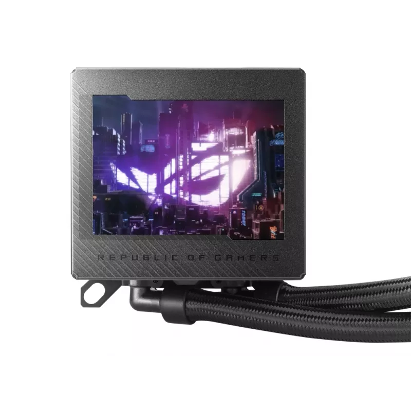 ASUS ROG RYUJIN III 240 Επεξεργαστής Υγρόψυξη all-in-one 12 cm Μαύρο 1 τεμ.