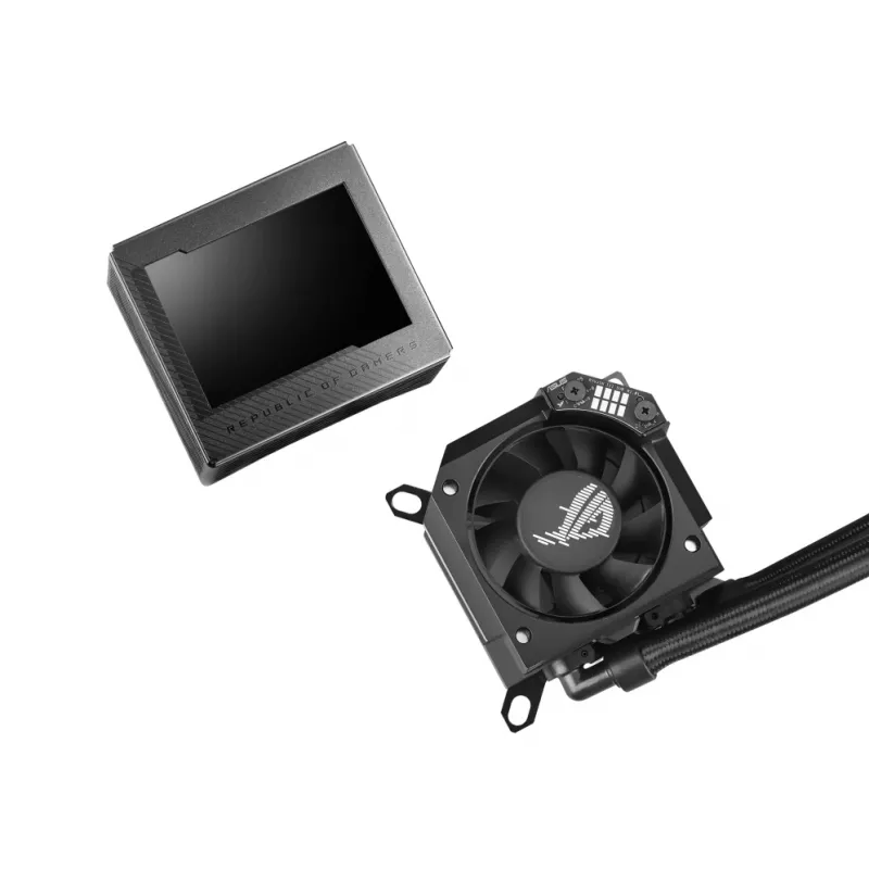 ASUS ROG RYUJIN III 240 Επεξεργαστής Υγρόψυξη all-in-one 12 cm Μαύρο 1 τεμ.