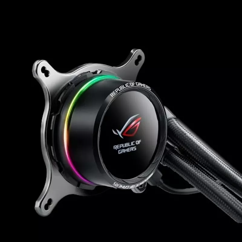 ASUS ROG RYUO 120 Επεξεργαστής Υγρόψυξη all-in-one 12 cm Μαύρο 1 τεμ.