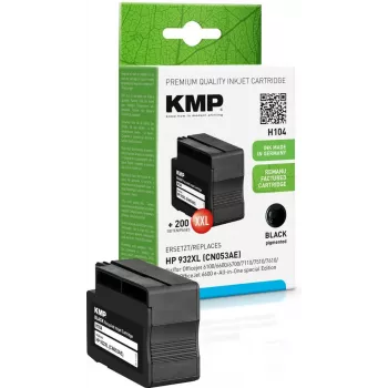 KMP H84 κασέτα μελανιού συμβατή με HP 932XL, μαύρο (1725.4001)