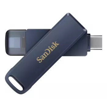 WESTERN DIGITAL SanDisk Phone Drive για iPhone - 128 GB USB stick - USB-C/Lightning - Metallic Sky μπλε