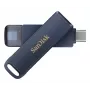WESTERN DIGITAL SanDisk Phone Drive για iPhone - 128 GB USB stick - USB-C/Lightning - Metallic Sky μπλε