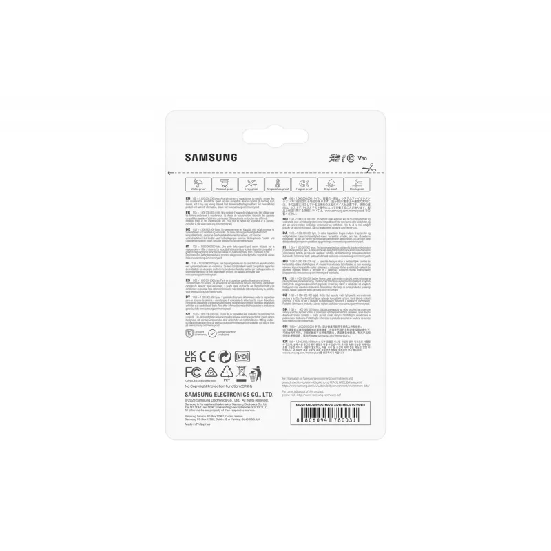 Samsung MB-SD512S/EU Κάρτα μνήμης 512 GB SD UHS-I Class 3