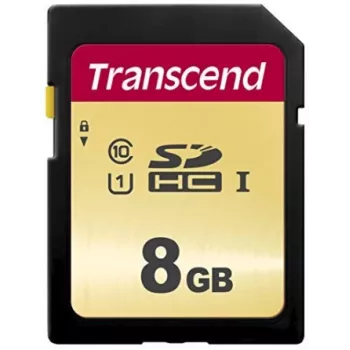 TRANSCEND Κάρτα SDHC 500S 8 GB UHS-I U1 MLC