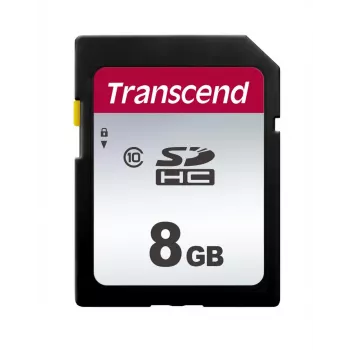 TRANSCEND Κάρτα SDHC 300S 8 GB UHS-I U1