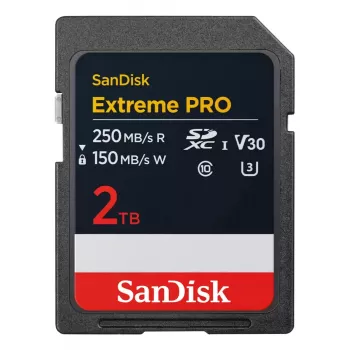 WESTERN DIGITAL Extreme PRO 2 TB Κάρτα μνήμης SDXC 250 MB/s 140 MB/s UHS-I