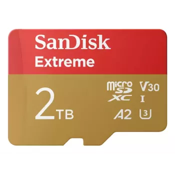 WESTERN DIGITAL Extreme Micro SDXC 2TB + Αντάπτορας SD 240 MB/s