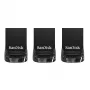 WESTERN DIGITAL SanDisk Ultra Fit - 32 GB USB stick - USB 3.1 - συσκευασία 3 τεμ.