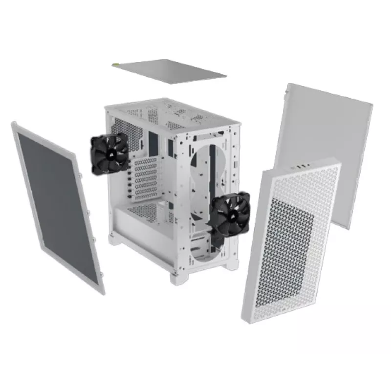 CORSAIR Mid-Tower κουτί PC – 3000d Airflow – Λευκό