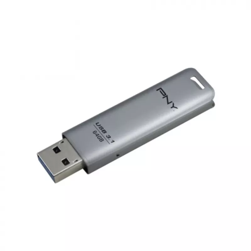 PNY ELITE STEEL - 64GB USB stick - USB 3.1