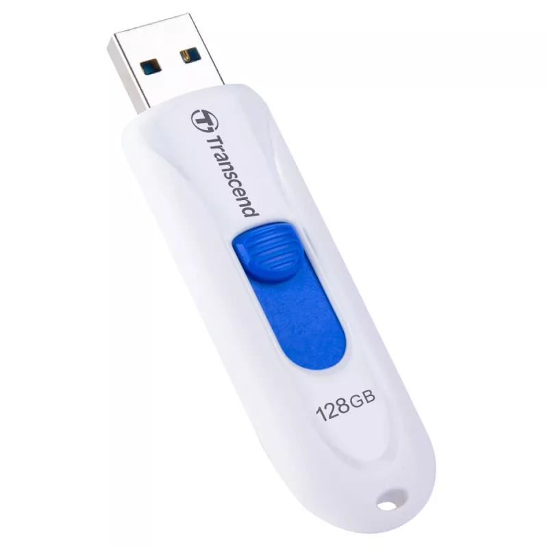 TRANSCEND Jetflash 790w - 64GB USB stick - USB 3.1 - Λευκό