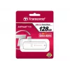 TRANSCEND Jetflash 730 - 128GB USB stick - USB 3.0 - Λευκό