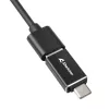 SHARKOON USB Hub - 3-Port USB 3.2 Gen 1 Αλουμίνιο + Ethernet Μαύρο