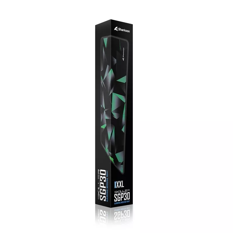 SHARKOON mousepad gaming Sgp30 – μαύρο/ πράσινο/ γκρι