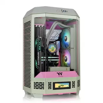 Κουτί PC Thermaltake Tower 300 Matcha Plum Micro Tower
