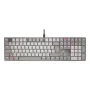 CHERRY KC 500 MX LP Πληκτρολόγιο Home/Office USB QWERTZ Γερμανικό Γκρι