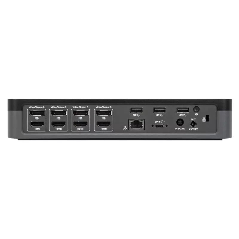 Targus DOCK570EUZ Σταθμός σύνδεσης laptop/Επαναλήπτης θυρών Ενσύρματο Μαύρο