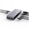 Targus HDTB4D-EUZ Σταθμός σύνδεσης laptop/Επαναλήπτης θυρών Thunderbolt 4 Γκρι