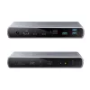 Targus HDTB4D-EUZ Σταθμός σύνδεσης laptop/Επαναλήπτης θυρών Thunderbolt 4 Γκρι